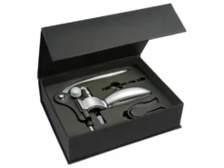 Coffret Tire Bouchon Luxe Inox - SECRET DE GOURMET