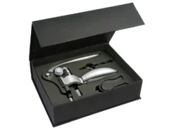 Coffret Tire Bouchon Luxe Inox - SECRET DE GOURMET -Herman Miller Magasin accessoire vin et bar 21046551