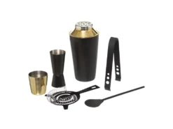 Coffret Cocktail Petit Salon 5 Places Noir - SECRET DE GOURMET