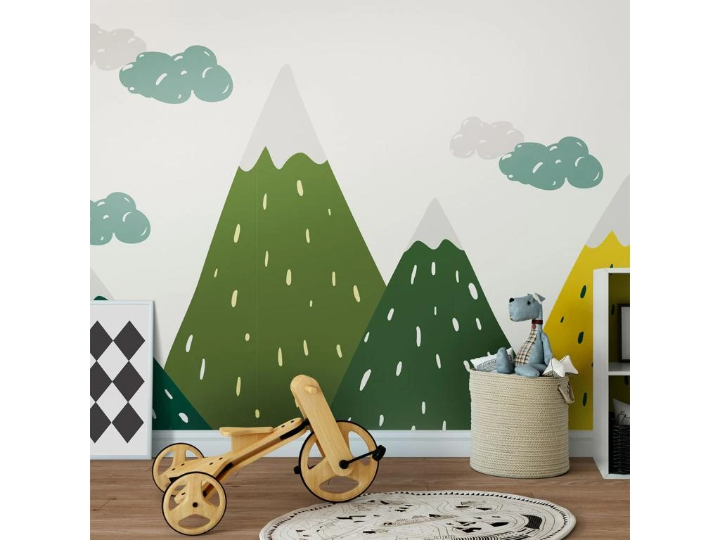 Stickers Muraux Enfants - Décoration Chambre Bébé - Autocollant Sticker Mural Géant Enfant Montagnes Scandinaves ZOUKA - 50x75cm 1 Stickers Muraux Enfants - Décoration Chambre Bébé - Autocollant Sticker Mural Géant Enfant Montagnes Scandinaves ZOUKA - 50x75cm