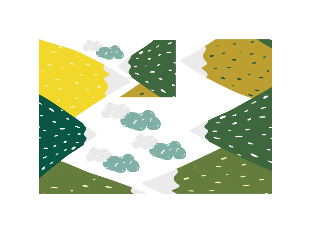 Stickers Muraux Enfants - Décoration Chambre Bébé - Autocollant Sticker Mural Géant Enfant Montagnes Scandinaves ZOUKA - 50x75cm 2 Stickers Muraux Enfants - Décoration Chambre Bébé - Autocollant Sticker Mural Géant Enfant Montagnes Scandinaves ZOUKA - 50x75cm – Image 2