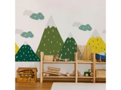 Stickers Muraux Enfants - Décoration Chambre Bébé - Autocollant Sticker Mural Géant Enfant Montagnes Scandinaves ZOUKA - 50x75cm 7 Stickers Muraux Enfants - Décoration Chambre Bébé - Autocollant Sticker Mural Géant Enfant Montagnes Scandinaves ZOUKA - 50x75cm -Herman Miller Magasin adhesif decoratif 19693345