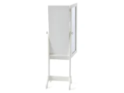 Armoire à Bijoux Miroir Psyché En MDF Et Bois De Sapin BERENICE - L.30 X H.120 Cm - Blanc -Herman Miller Magasin armoire a bijoux 365787