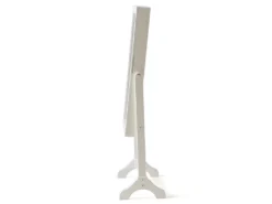 Armoire à Bijoux Miroir Psyché En MDF Et Bois De Sapin BERENICE - L.30 X H.120 Cm - Blanc -Herman Miller Magasin armoire a bijoux 365793