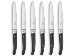Pro - Coffret 6 Couteaux Steak Lame Dentée