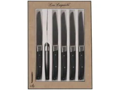 Pro - Coffret 6 Couteaux Steak Lame Dentée -Herman Miller Magasin couvert 12960783