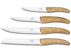 Spirit - Set 4 Couteaux De Cuisine Utile, Désosser, Découper Et Pain