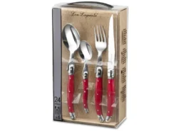 Tradition - Ménagère 24 Pièces Rouge -Herman Miller Magasin couvert 12961479