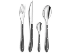 Bistro 1-2-3 - Ménagère 24 Pièces Anthracite