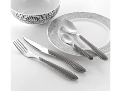 Eclat - Ménagère 24 Pièces Gris -Herman Miller Magasin couvert 12972893