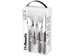 Eclat - Ménagère 24 Pièces Gris -Herman Miller Magasin couvert 12972895