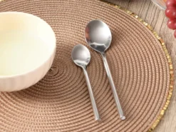 Ménagère 16 Pièces En Acier Inoxydable - Coloris Argent Mat - ALMUNIA -Herman Miller Magasin couvert 13046429