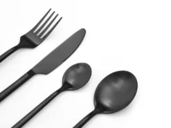 Ménagère 16 Pièces En Acier Inoxydable - Noir Mat - ALMUNIA -Herman Miller Magasin couvert 13046439