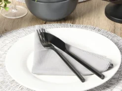 Ménagère 16 Pièces En Acier Inoxydable - Noir Mat - ALMUNIA -Herman Miller Magasin couvert 13046445