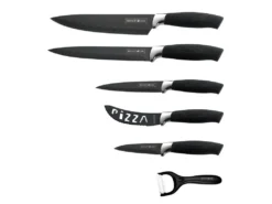 Ensemble Couteaux 5 Pièces + économe Céramique Royalty Line