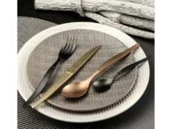 Jet Vintage Noir - Ménagère 16 Pièces -Herman Miller Magasin couvert 14458989