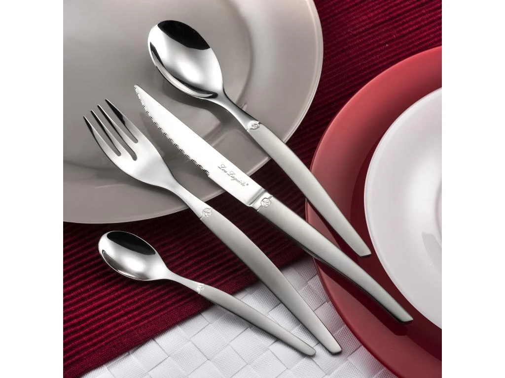 Jet Sablé - 2 Couverts à Salade 4 Jet Sablé - 2 Couverts à Salade – Image 4