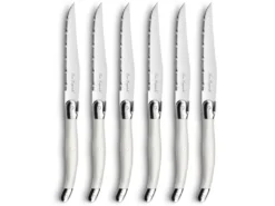 Rustic - Coffret 6 Couteaux Steak Perle