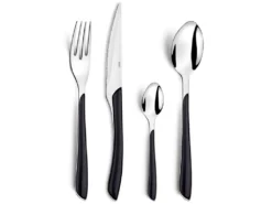 Eclat - Ménagère 24 Pièces Noir