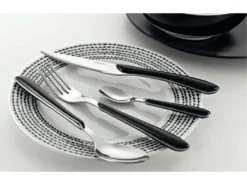 Eclat - Ménagère 24 Pièces Noir -Herman Miller Magasin couvert 14462939