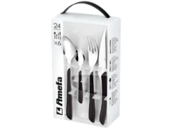 Eclat - Ménagère 24 Pièces Noir -Herman Miller Magasin couvert 14462941