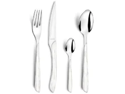 Eclat Nature - Ménagère 24 Pièces Bois Blanc