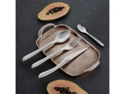 Eclat Nature - Ménagère 24 Pièces Bois Gris -Herman Miller Magasin couvert 14463131