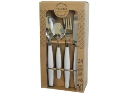 Pure - Ménagère 24 Pièces Crème -Herman Miller Magasin couvert 14463367