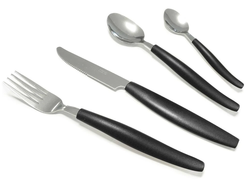 Pure - Ménagère 24 Pièces Noir 2 Pure - Ménagère 24 Pièces Noir – Image 2