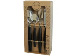 Pure - Ménagère 24 Pièces Noir 7 Pure - Ménagère 24 Pièces Noir -Herman Miller Magasin couvert 14463415