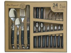 Rustic - Coffret 24 Pièces Gris -Herman Miller Magasin couvert 14463455