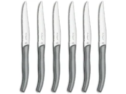 Sky - Coffret 6 Couteaux Steak Gris