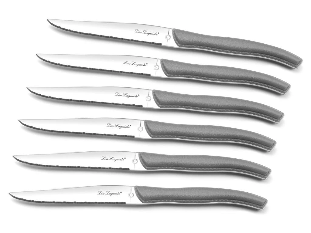 Sky - Coffret 6 Couteaux Steak Gris 2 Sky - Coffret 6 Couteaux Steak Gris – Image 2