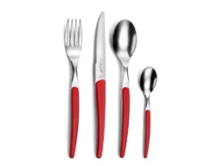 Montana Rouge - Ménagère 24 Pièces