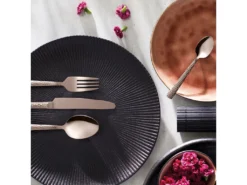 Felicity - 6 Cuillères Moka Champagne Rosé -Herman Miller Magasin couvert 21027355