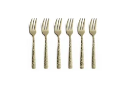 Felicity - Service à Gâteaux Champagne Mat