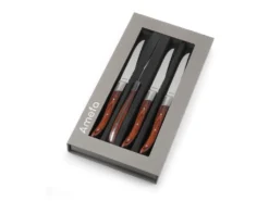 Royal Steak - Coffret 4 Couteaux Steak Bois -Herman Miller Magasin couvert 21027507