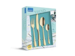 Austin - Ménagère 24 Pièces Doré Mat -Herman Miller Magasin couvert 21027595