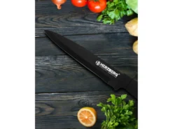 Ensemble De 8 Couteaux Avec Support En Acrylique-Noir -Herman Miller Magasin couvert 8954655