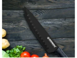 Ensemble De 8 Couteaux Avec Support En Acrylique - Carbone -Herman Miller Magasin couvert 8954705