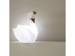 DAME BLANCHE - Veilleuse Cygne Blanc -Herman Miller Magasin lampe 10562005