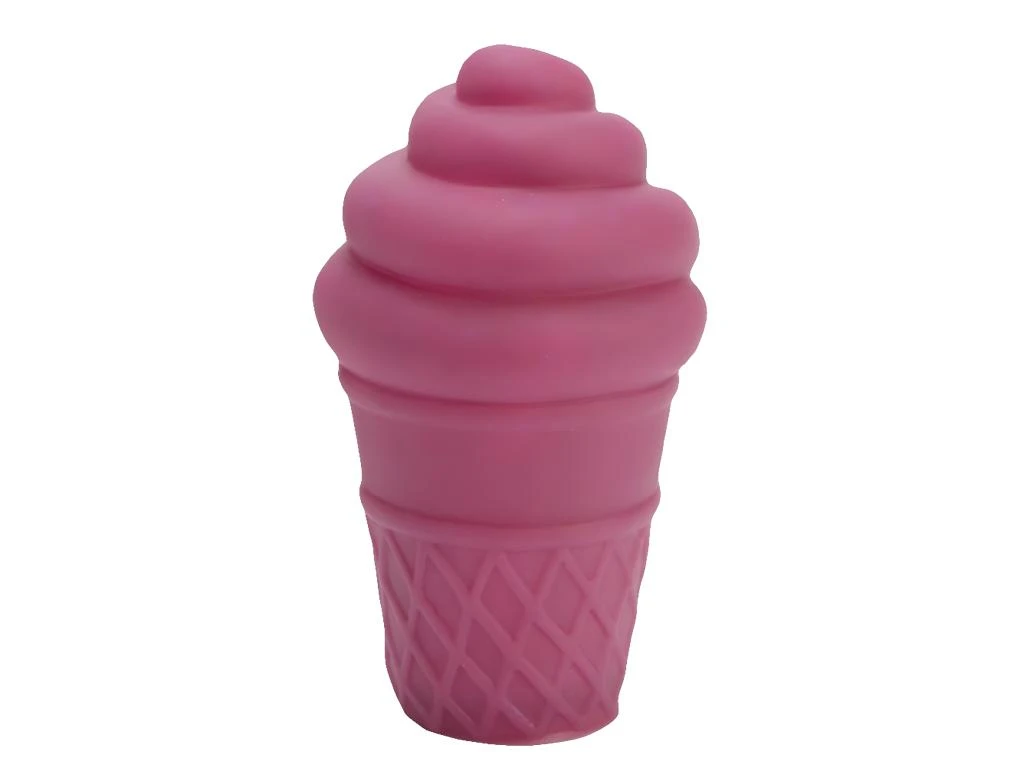 Veilleuse En Forme De Crème Glacée - Led Rose Foncé 1 Veilleuse En Forme De Crème Glacée - Led Rose Foncé