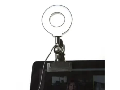 Anneau Lumineux Selfie Pour Ordinateur Noir Kikkerland