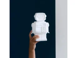 Veilleuse Robot 33cm Blanc Mr Maria -Herman Miller Magasin lampe 12967489