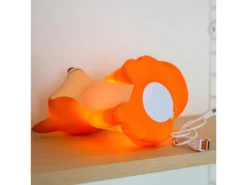 Veilleuse à LED César Le Renard Orange Orange Atelier Pierre -Herman Miller Magasin lampe 12967897