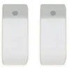 Lot De 2 Veilleuses LED USB Rechargeables Avec Détecteur De Mouvement Blanc 4000K 20000H 7hSevenOn