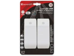 Lot De 2 Veilleuses LED USB Rechargeables Avec Détecteur De Mouvement Blanc 4000K 20000H 7hSevenOn -Herman Miller Magasin lampe 13101261