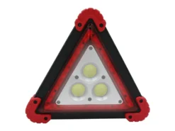 Triangle Signal D'urgence Portable Avec 4 Modes D'éclairage Noir/Rouge 7500K 20000H 7hSevenOn
