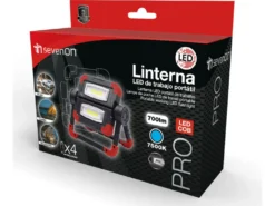 Panneau D'urgence Portable Carré Avec 2 Modes D'éclairage Noir/rouge 7500K 20000H 7hSevenOn -Herman Miller Magasin lampe 13247723