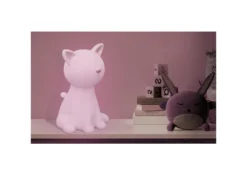 Lampe Veilleuse Enfant Led "Chat" 19cm Blanc -Herman Miller Magasin lampe 14422681